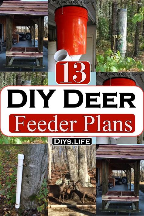 18 DIY Deer Feeder Plans For Wild Life - DIYS