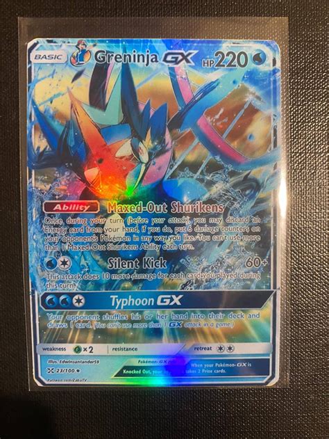 Ash Shadow Greninja Mewtwo Gx Charizard Gx Ex Vmax V Pokémon Card Orica