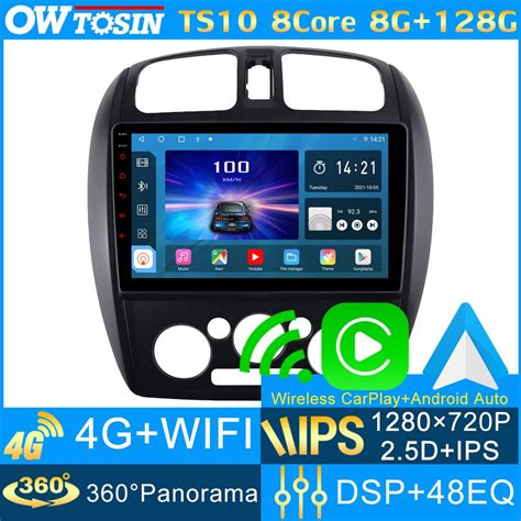 TS10 8Core 8G 128G IPS 1280 720P Car Stereo Android Multimedia For