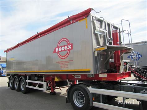 Bodex SAF Intrax 50m3 Na Skladi Garantiya Tipper Semi Trailer For