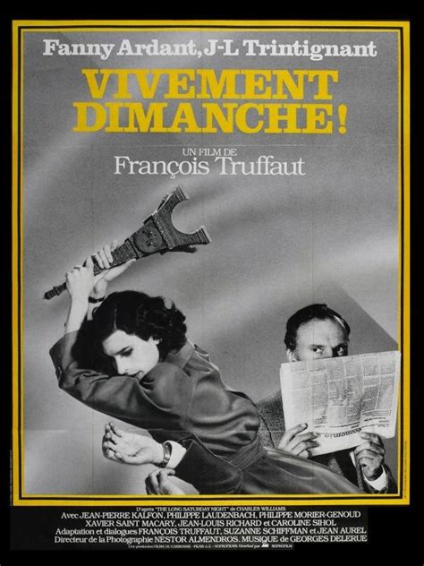 Vivement Dimanche Par Fran Ois Truffaut