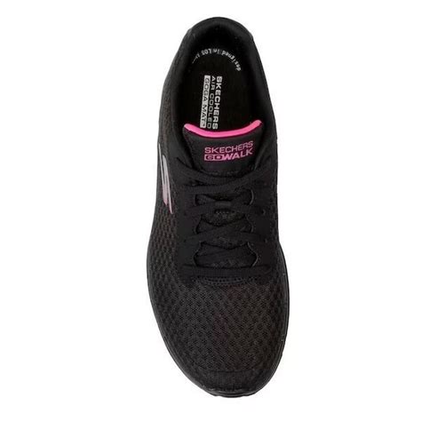 Tenis Skechers Go Walk 6 Iconic Vision Skechers Preto