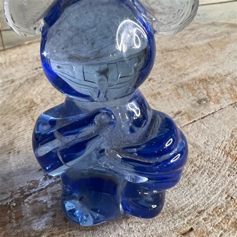 Accents 325 In Tall Blue Art Glass Koala Us Commemorative Fine Art