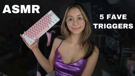 Asmr 5 Fave Fast Aggressive Triggers Gripping Scratch Tapping