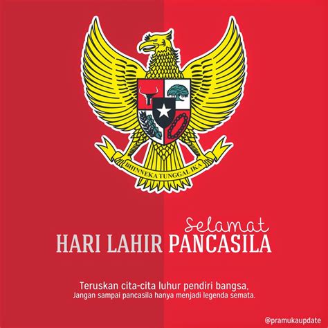 Hari Lahir Pancasila Ucapan Dan Gambar Selamat Hari Lahir Pancasila