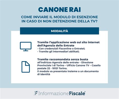 Esenzione Canone RAI 2025 Come Fare Domanda