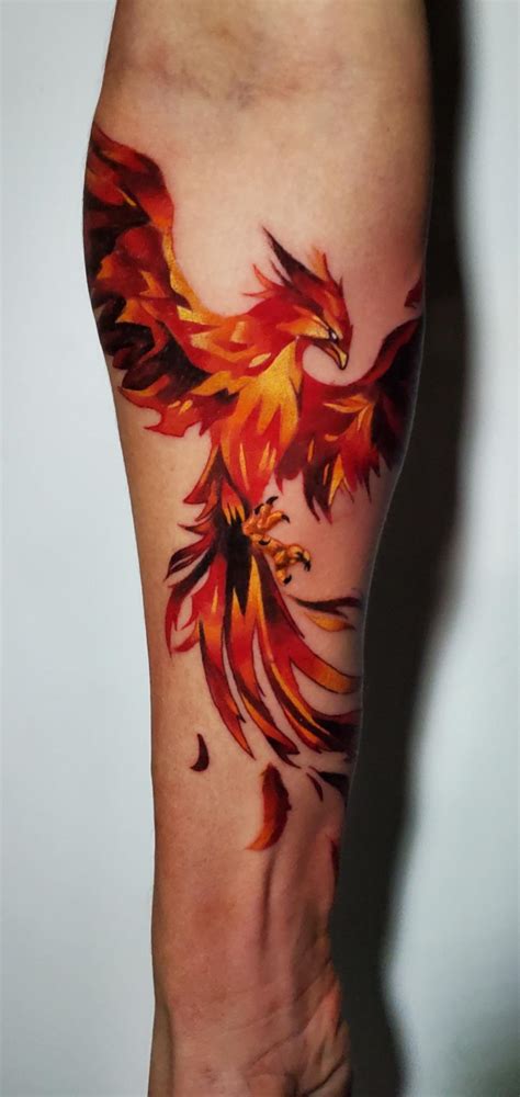 Phoenix Tattoo Design