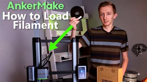 How To Load Unload Filament AnkerMake M5 YouTube