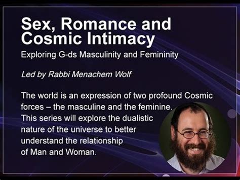Kabbalah Sex Romance And Cosmic Intimacy Rabbi Menachem Wolf Spiritgrow Josef Kryss