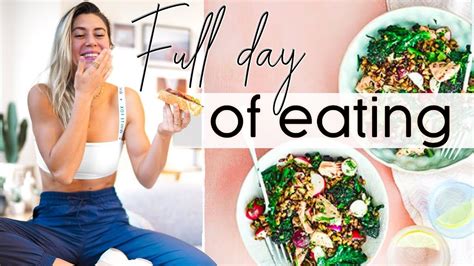 What I Eat In A Day HEALTHY SIMPLE Meal Ideas YouTube