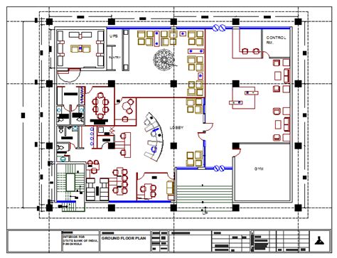 Bank Interior design