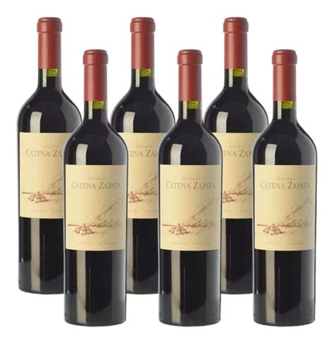 Vino Nicolas Catena Zapata 750ml Caja X6 MercadoLibre