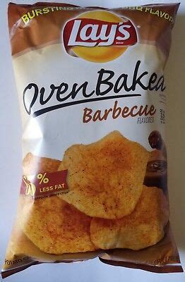 NEW Lay S Oven Baked Barbecue Flavored Potato Chips Snacks EBay