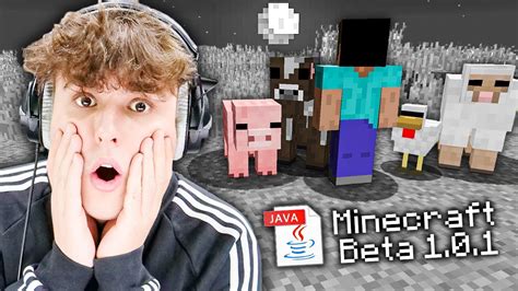 Zagra Em W Bardzo Straszn Wersje Minecraft Beta Youtube