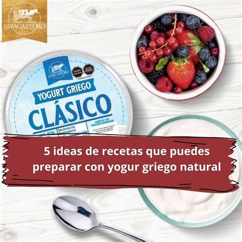 5 Ideas De Recetas Para Preparar Con Yoghurt Griego Natural En La CDMX