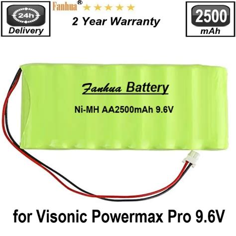 V Ni Mh Replacement Battery Part No G For Visonic Powermax