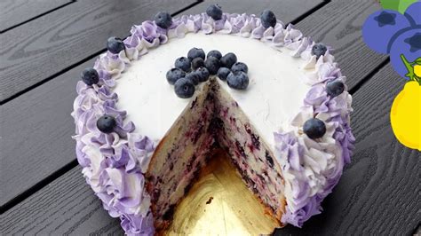 Super Lagana I Osvje Avaju A Torta S Borovnicama I Limunom Blueberry