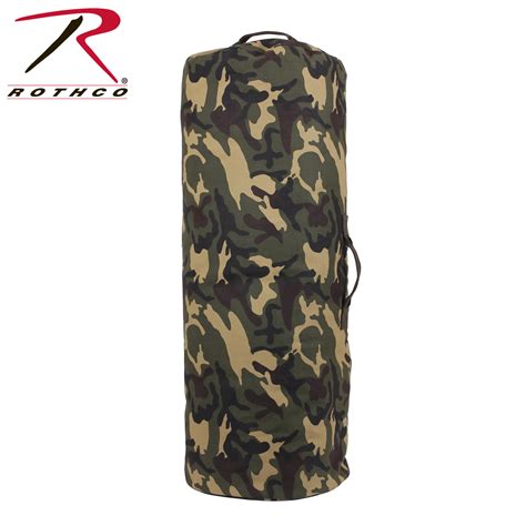 Rothco Canvas Duffle Bag W Side Zipper