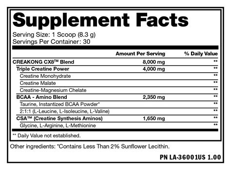 Mutant Creakong : Creatine Blend for Performance : NZ Muscle