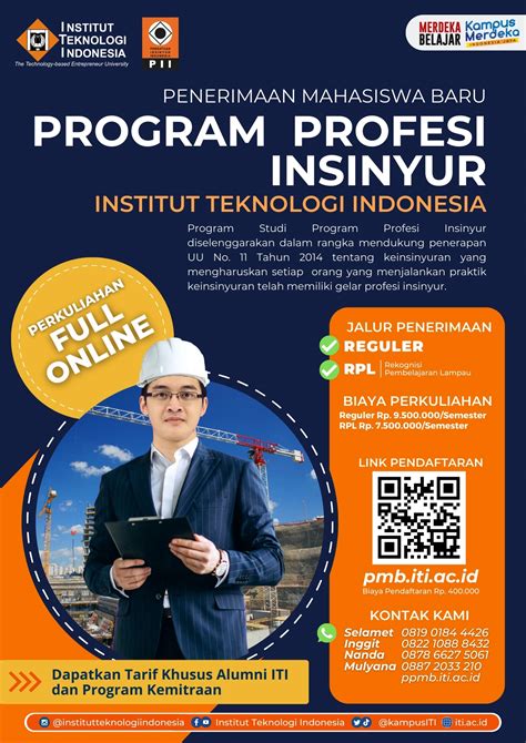 Program Studi Program Profesi Insinyur Psppi Institut Teknologi