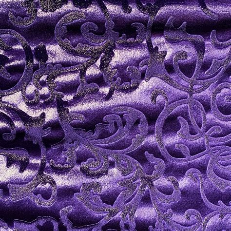 Purple Velvet Upholstery