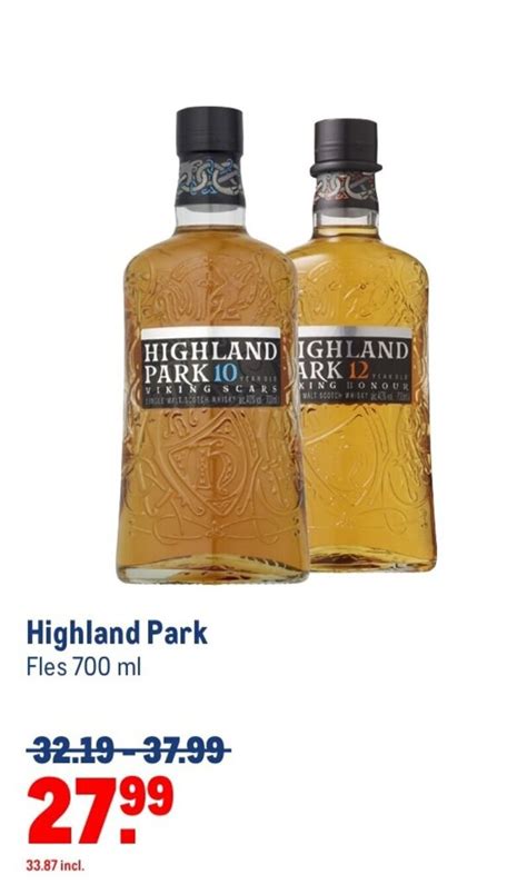 Highland Park Fles 700 Ml Aanbieding Bij Makro