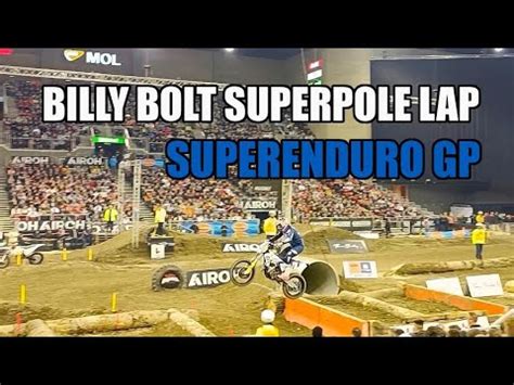 Billy Bolt Superpole On Superenduro Gp Of Hungary Youtube