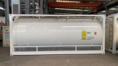 20FT ISO Tank For Lox Lin Lar T75 Based On ASME Standard ISO Tank And