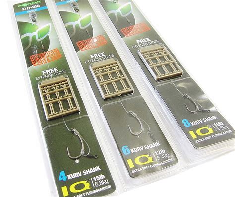 KORDA Przypon IQ D Rig Barbed Size 6 Kurv KCR057 11032389317