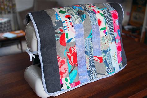 Quilted Sewing Machine Cover With Heal’s Fabric What Katie Sews