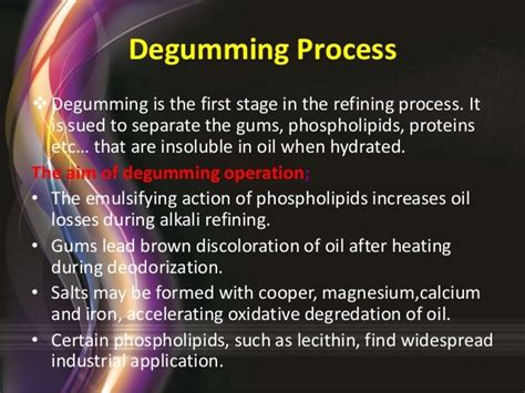 Oil refinery(degumming process)