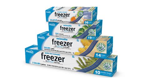 Reclosable Freezer Bags Presto Consumer