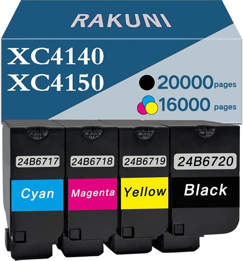 Amazon RAKUNI XC4140 XC4150 XC4143 XC4153 Compatible Toner