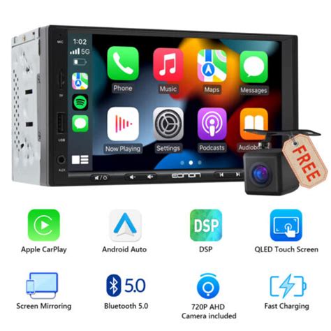 Eonon X20 7 QLED Doppel 2DIN Autoradio Apple CarPlay Android Auto DSP