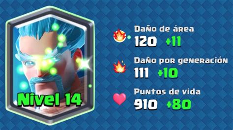 Clash Royale 🗡 Mago De Hielo ⭐️nivel 14⭐️ Youtube