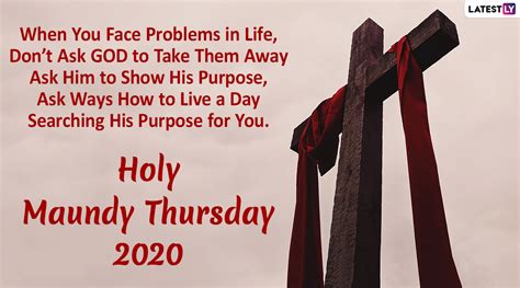 Maundy Thursday 2020 Hd Images With Quotes Whatsapp Messages Wallpapers And  Greetings To