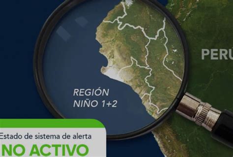 Niño costero Enfen cambia estado de alerta a No activo por