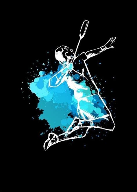 Metal Poster Badminton Vintage Artofit