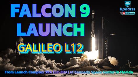 Live Spacex Falcon 9 Launches Galileo L12 Mission Youtube