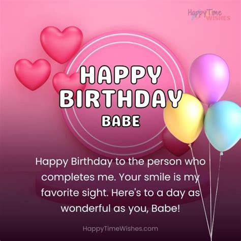 Free Happy Birthday Babe Images Wishes