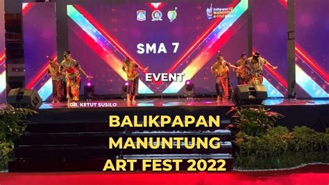 Penampilan Sma Balikpapan Manuntung Art Fest Tarikreasi