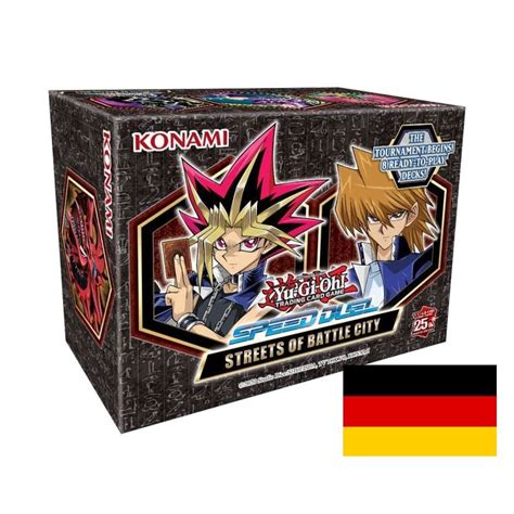 Speed Duel Streets Of Battle City Box DE Toytans Ch