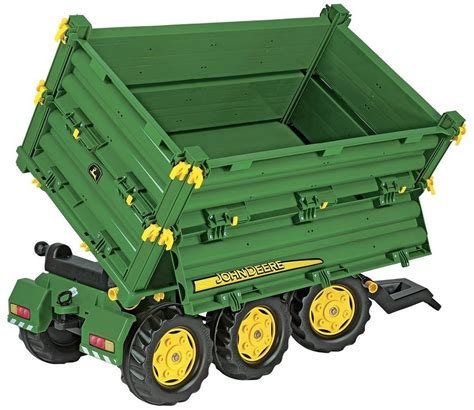 Rolly Toys rollyMulti remorque 3 essieux John Deere en solde à partir