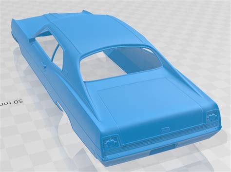 Ford Galaxie 500 Fastback 1969 3d Model Stl 3d Printable Shop