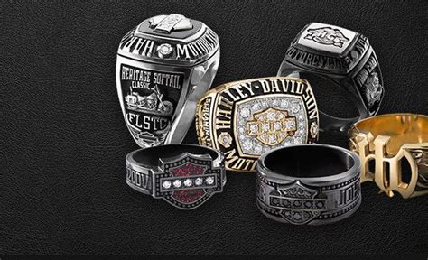 Harley-Davidson® Custom Jewelry Collection | Harley davidson rings ...