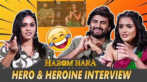 Harom Hara Sudheer Babu Malvika Sharma Full Interview New