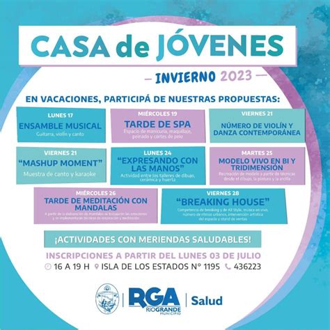 Actividades De Invierno En Casa De Jóvenes Diario El Sureño