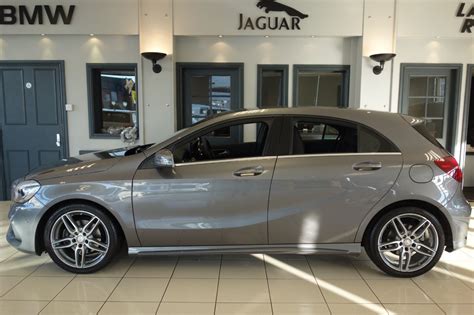 Used 2017 GREY MERCEDES BENZ A CLASS Hatchback 1 6 A 200 AMG LINE