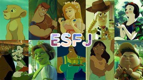 Mbti Pixar 16 Personalities Esfj Enneagram Personality Types