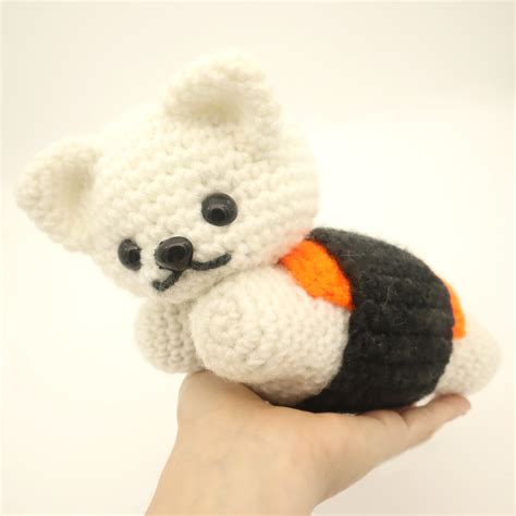 Sushi Cat Amigurumi Pdf Crochet Pattern